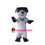 Lovely Black & White Dog Mascot Costume