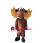 Adult Brown Moose Mascot Costume