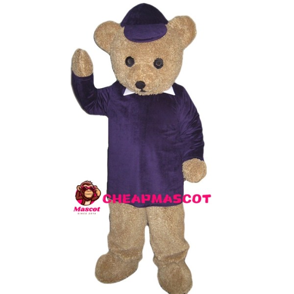 Lovable Brown Teddy Bear Mascot Costume