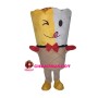 Mango Vanilla Flavored Cone Mascot Costume