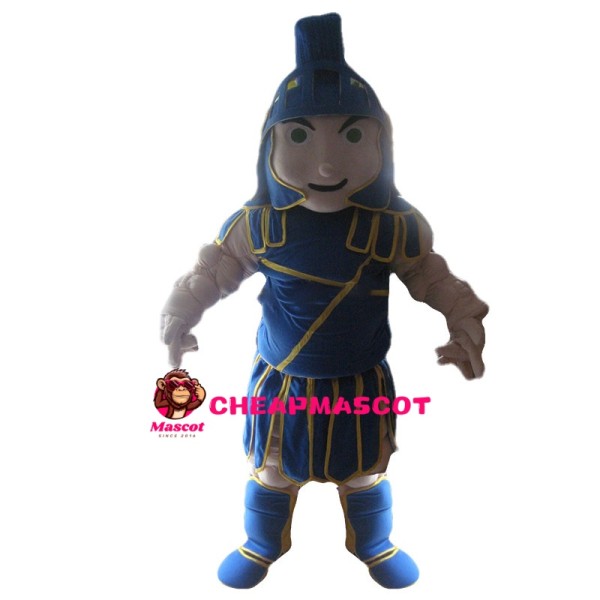 Brave Fearless Soldier Mascot Costume