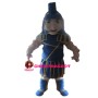 Brave Fearless Soldier Mascot Costume