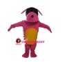 Funny Pink Dog Mascot Costume