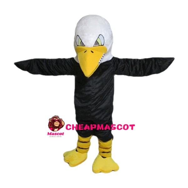 Black Eagle Mascot Costume