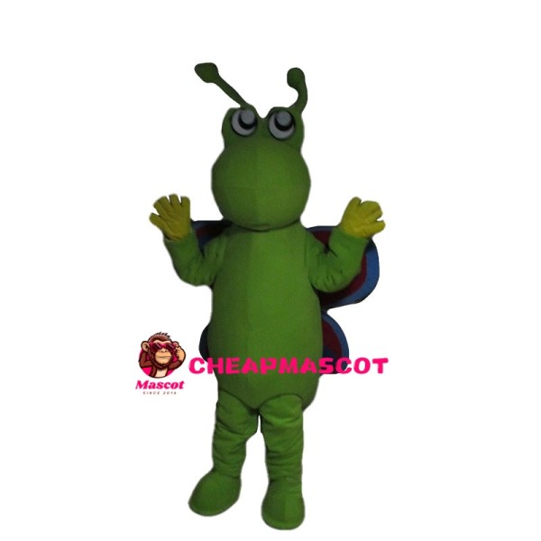 Green Butterfly Mascot Costume