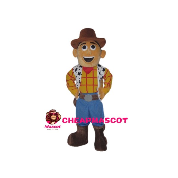 Cowboy Sheriff Woody Mascot Costume