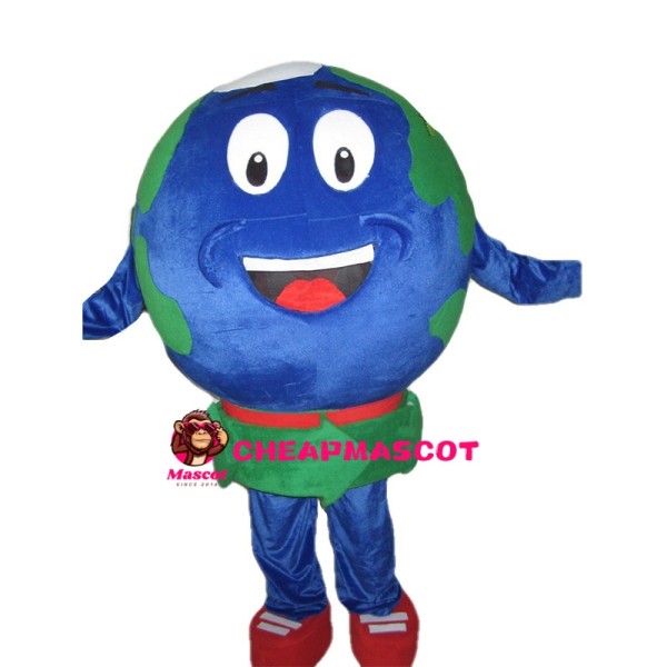 Round Earth Mascot Costume