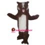 Scary Large Brown Dog Mascot Costume