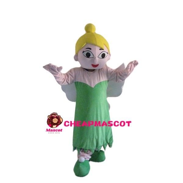 Green Flower Fairy Mascot Costume