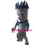 Silver Tin Bucket Mascot Costume