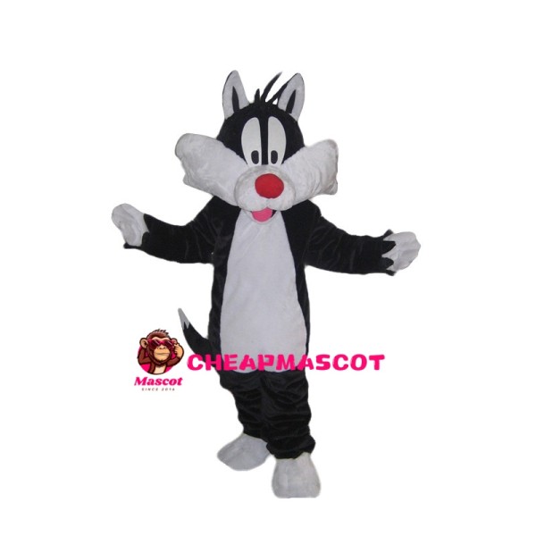 Silly Cat Sylvester Mascot Costume