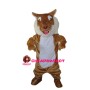 Roaring Tiger With Red Nose Mascot Costume