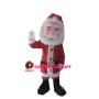 Santa Claus With Blue Eyes Mascot Costume