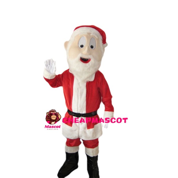 Helpful Kind Santa Claus Mascot Costume