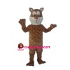 Yellow Pattern Tiger Mascot Costume