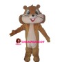 Big Head Brown Chipmunk Mascot Costume
