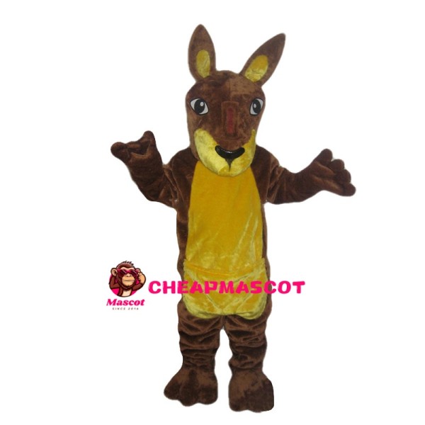 Vigilant Brown Dog Mascot Costume