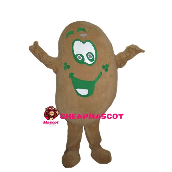 Cheerful Potato Mascot Costume