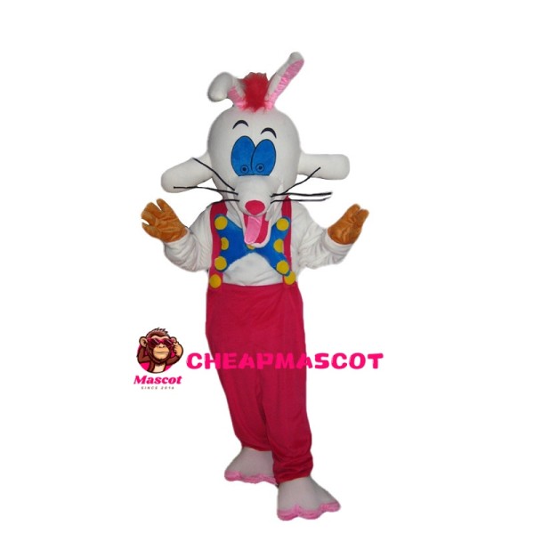 Adult Cartoon Rabbit Mascot Costume