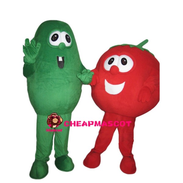 Colorful Bell Pepper Mascot Costume