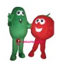 Colorful Bell Pepper Mascot Costume