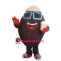 Coffee Bean With Coffee Mascot Costume