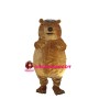 Large Brown Marmot Mascot Costume