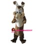 Hilarious Brown Dog Mascot Costume