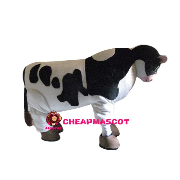 Milk Production Cow Mascot Costume