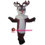 Red Brown Little Moose Mascot Costume