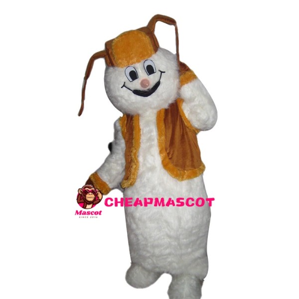 Snowman With Felt Hat Mascot Costume