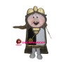 Old Vintage Wall Clock Mascot Costume