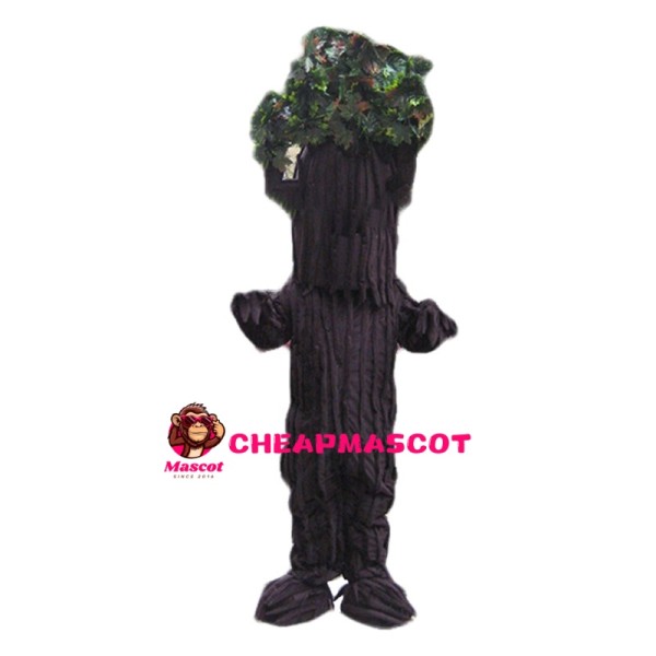 Tall Brown Tree Mascot Costume
