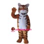 Affable Adult Tiger Mascot Costume