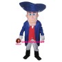 Gentleman With Big Chin Mascot Costume