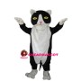 Black & White Cat Mascot Costume