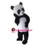 Panda Holding Face Mascot Costume
