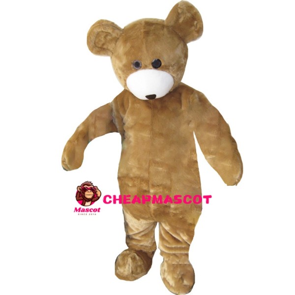 Bear With Head Down Mascot Costume