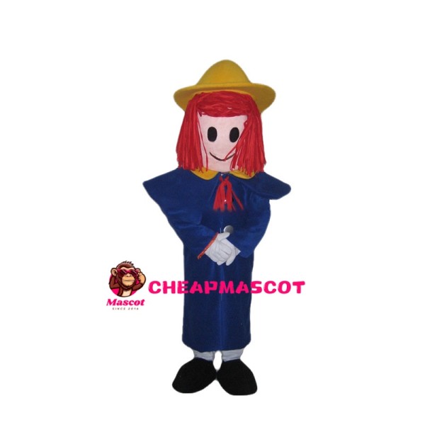 Priest Scarecrow Mascot Costume