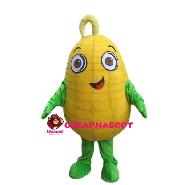 Plump Ripe Corn Mascot Costume