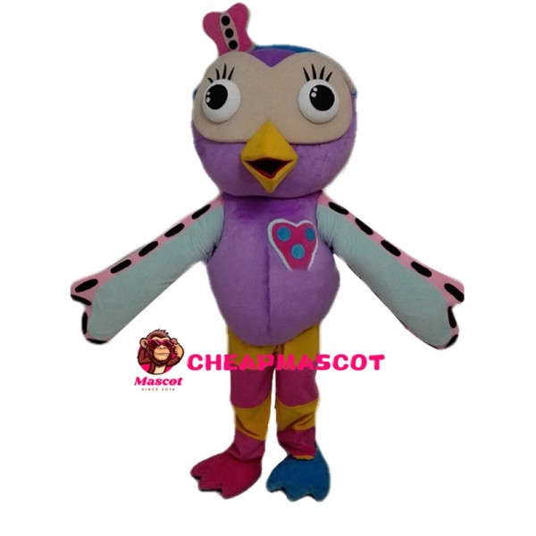 Colorful Small Bird Mascot Costume