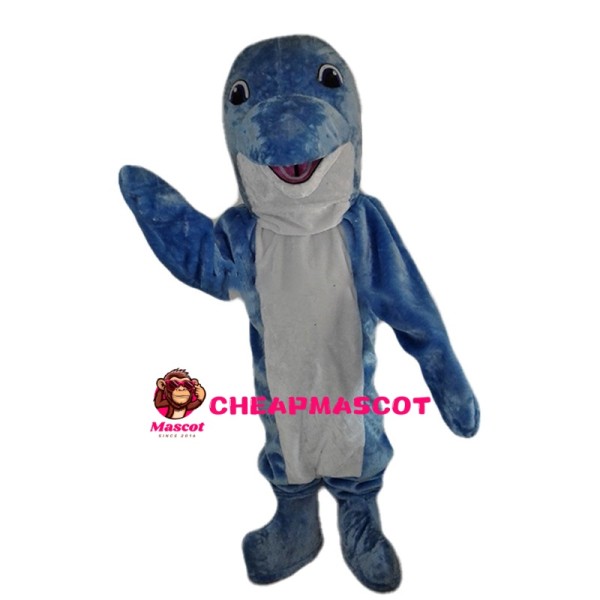 Free Cute Dolphin Mascot Costume