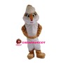 Amiable Chipmunk With White Vest Mascot Costume