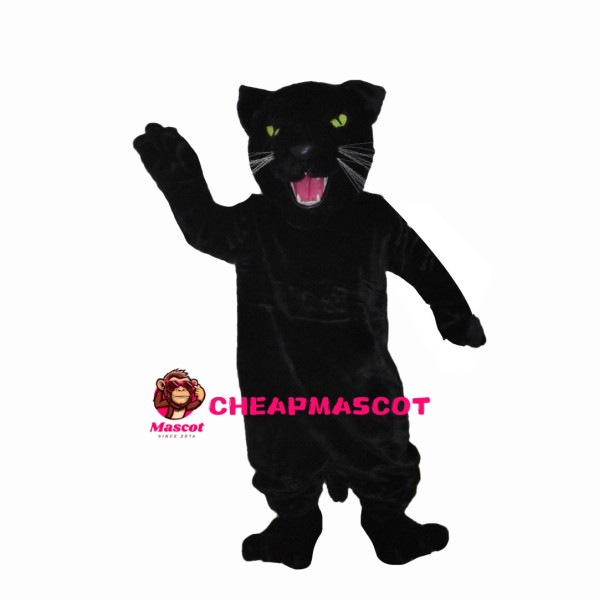 Quick Agile Black Panther Mascot Costume