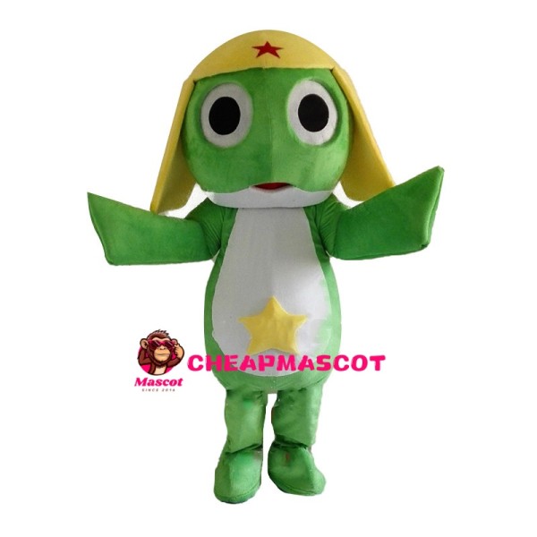 Baby Frog With Star On Belly Mascot Costume