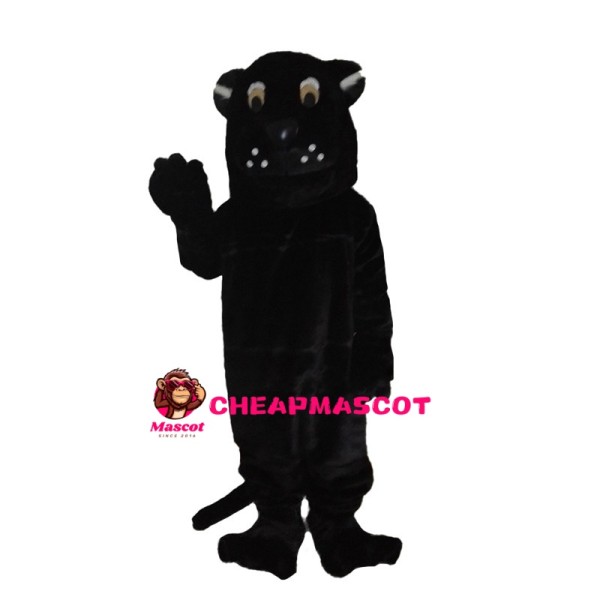 Affable Black Beaver Mascot Costume