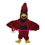 Pointed Head Red Eagle Mascot Costume