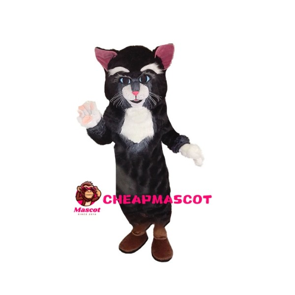 Lovable Mignon Black Cat Mascot Costume