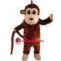 Monkey Holding Tail Mascot Costume