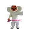 White Small Macaque Mascot Costume